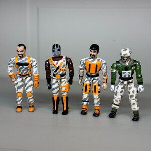 1990 LANARD THE CORPS Figure Lot Gas Man Toxic Waste AVALANCHE G.I. Joe